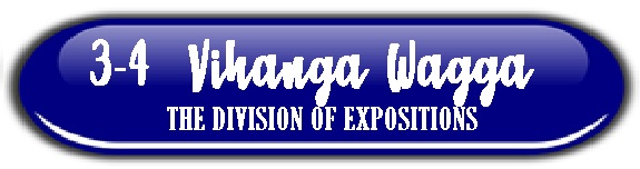 MN 3-4 Vibhanga wagga